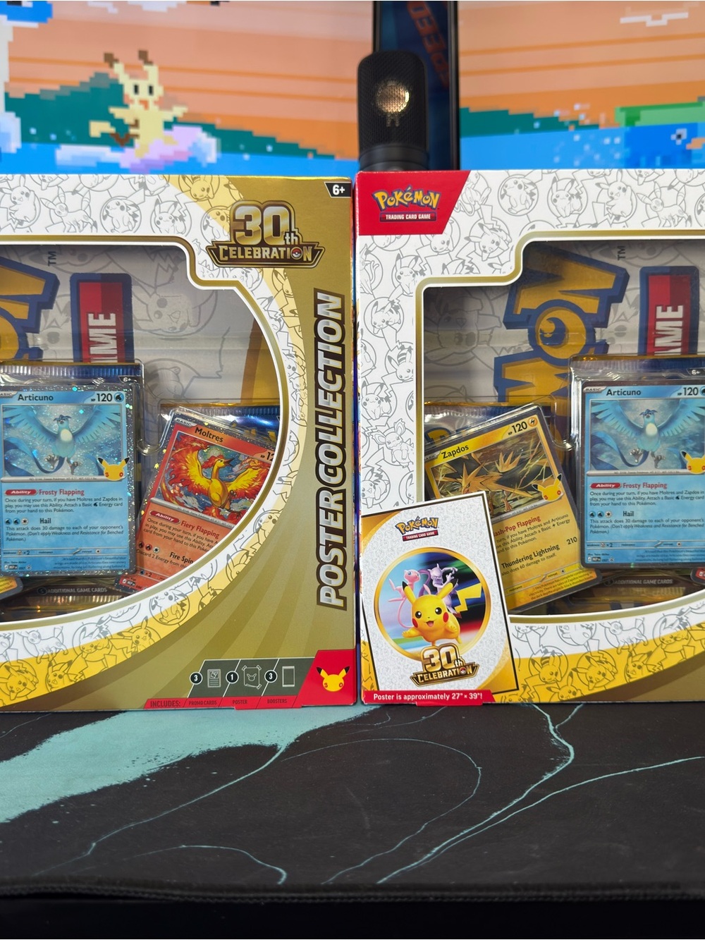 Pokémon 30th Celebration Poster Collection x2 – Factory Sealed